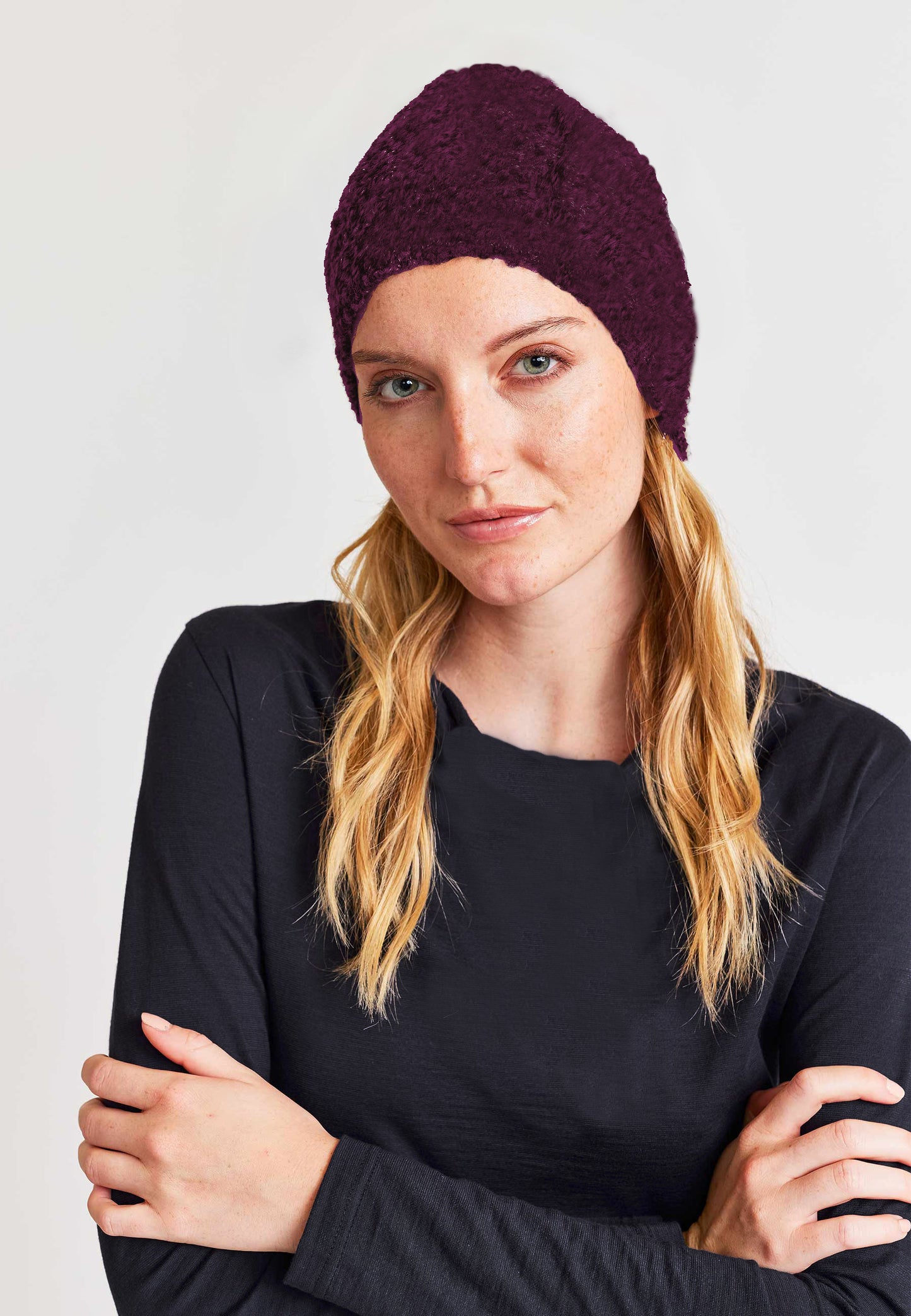 Mütze, Modell Greta , scarlet E , Accessoire , LANA Organic - Bio, Nachhaltig & Fair seit 1987