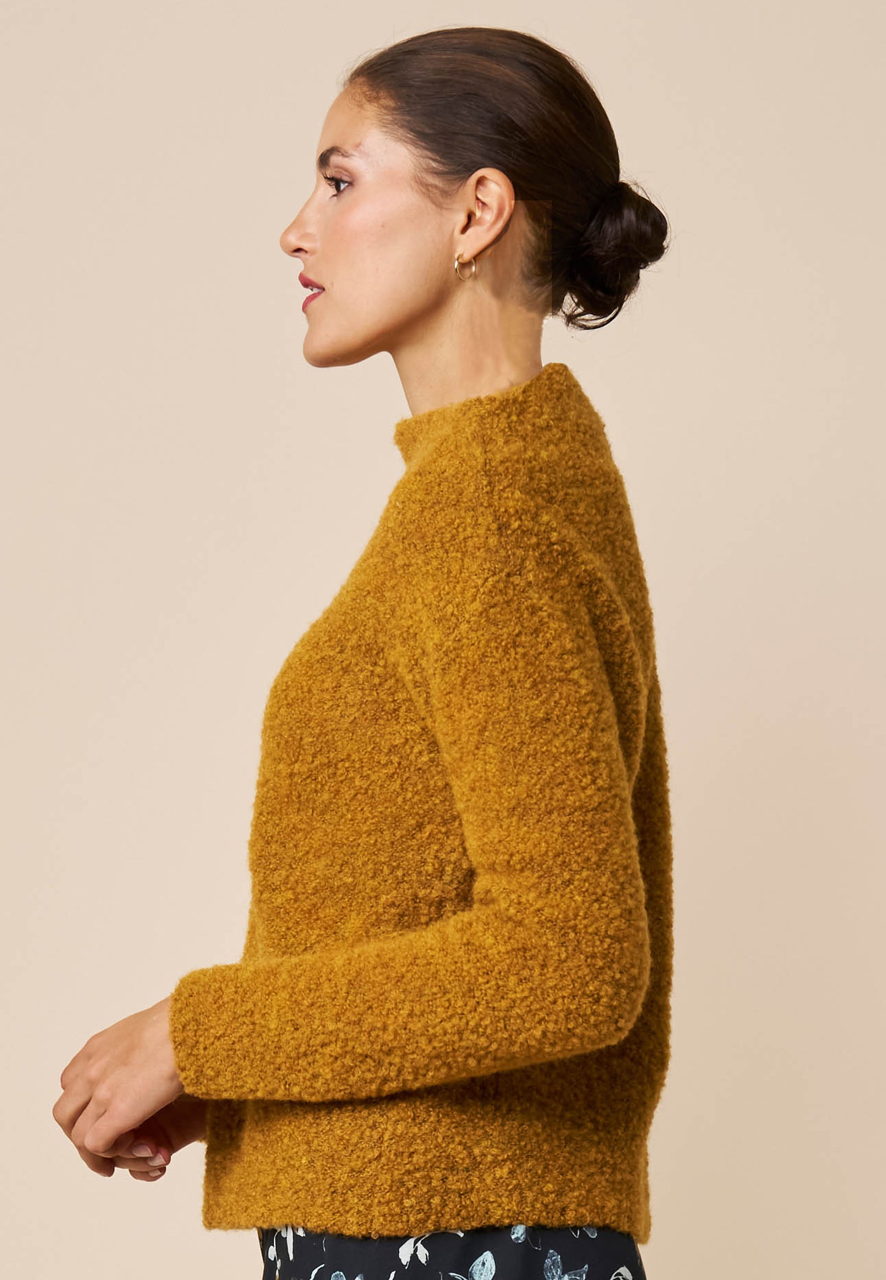 pullover-boucle-damen-braun-bio-wolle