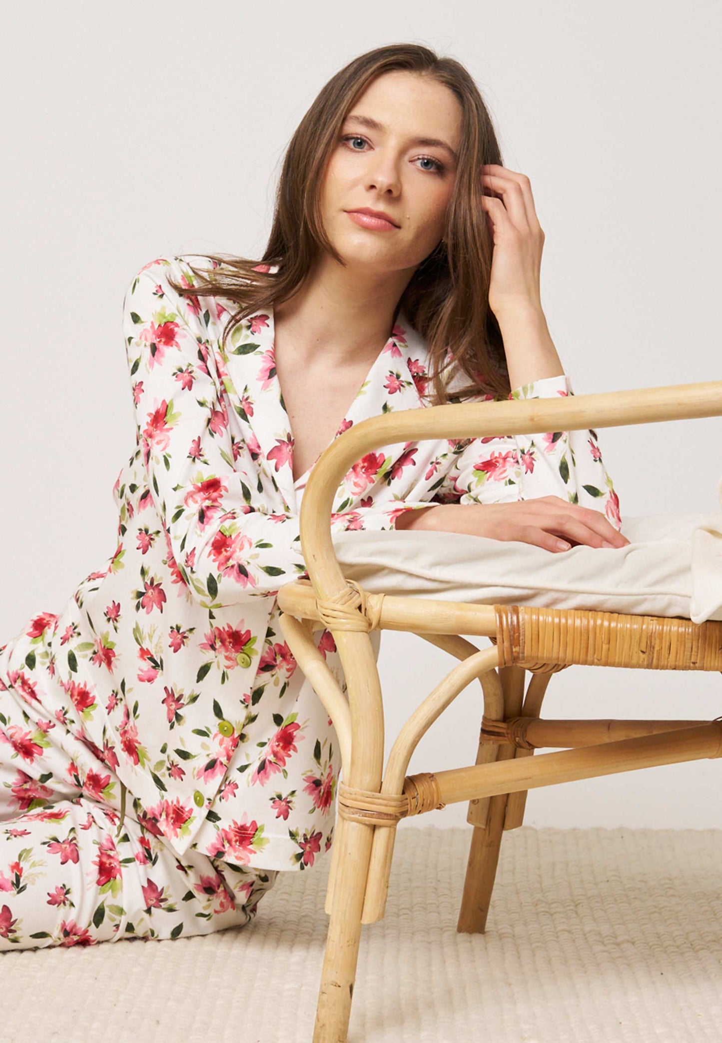 Pyjama jacket, model Juna