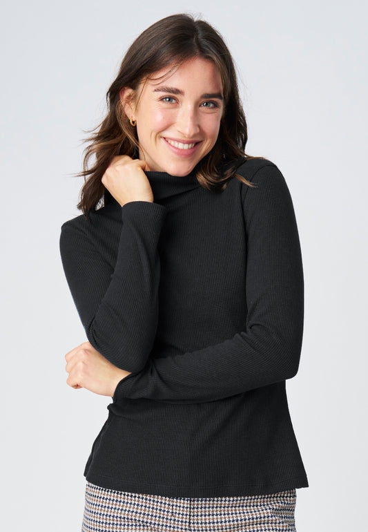 Roll-neck sweater, model Kaja