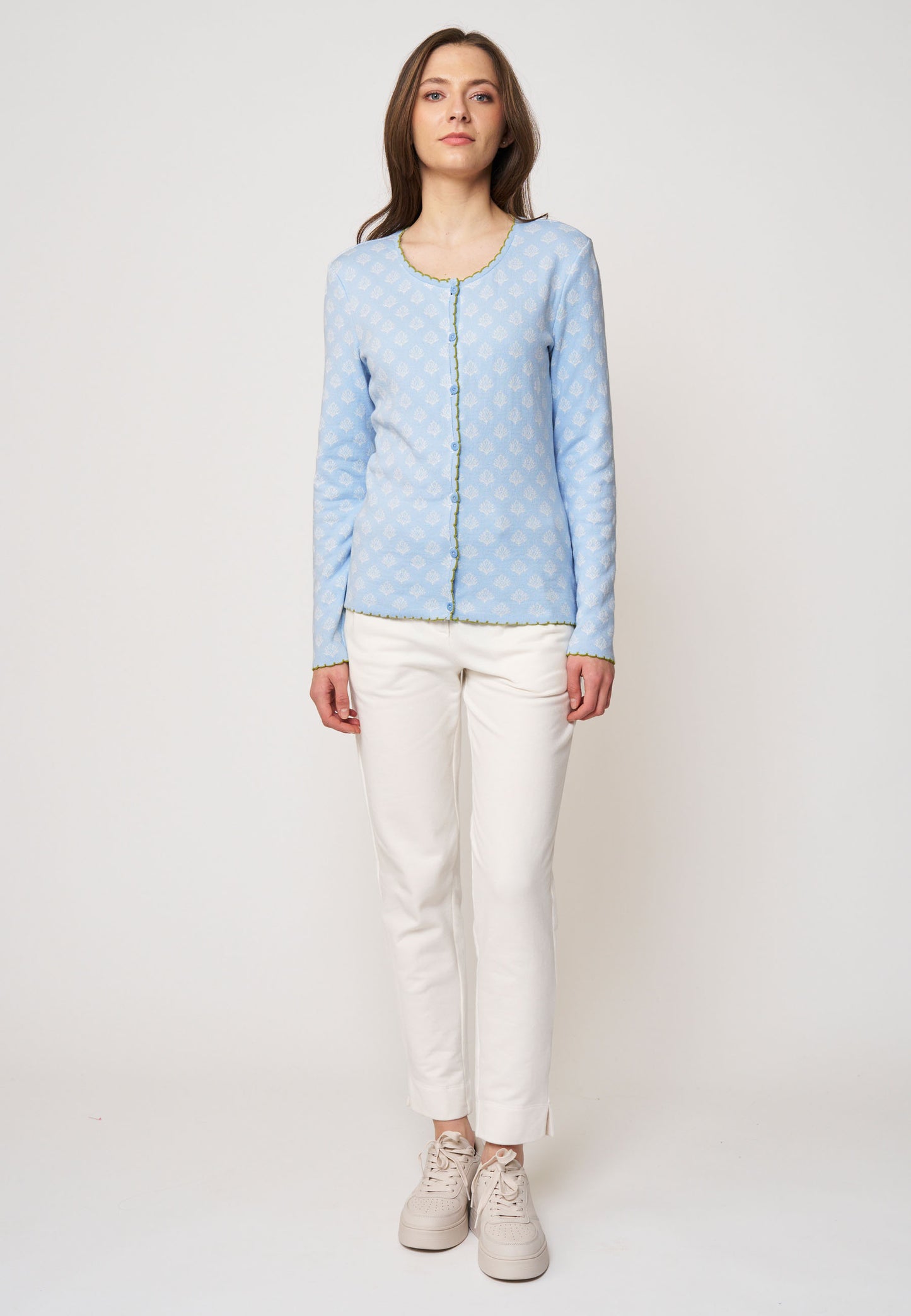 Strickjacke, Modell Lena