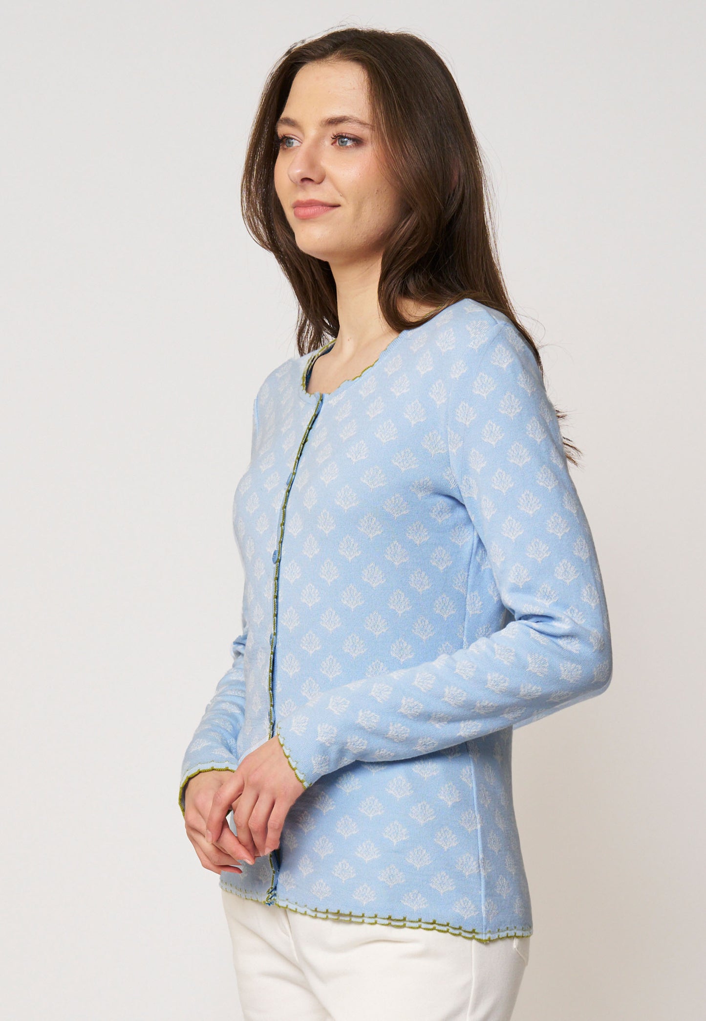 Strickjacke, Modell Lena