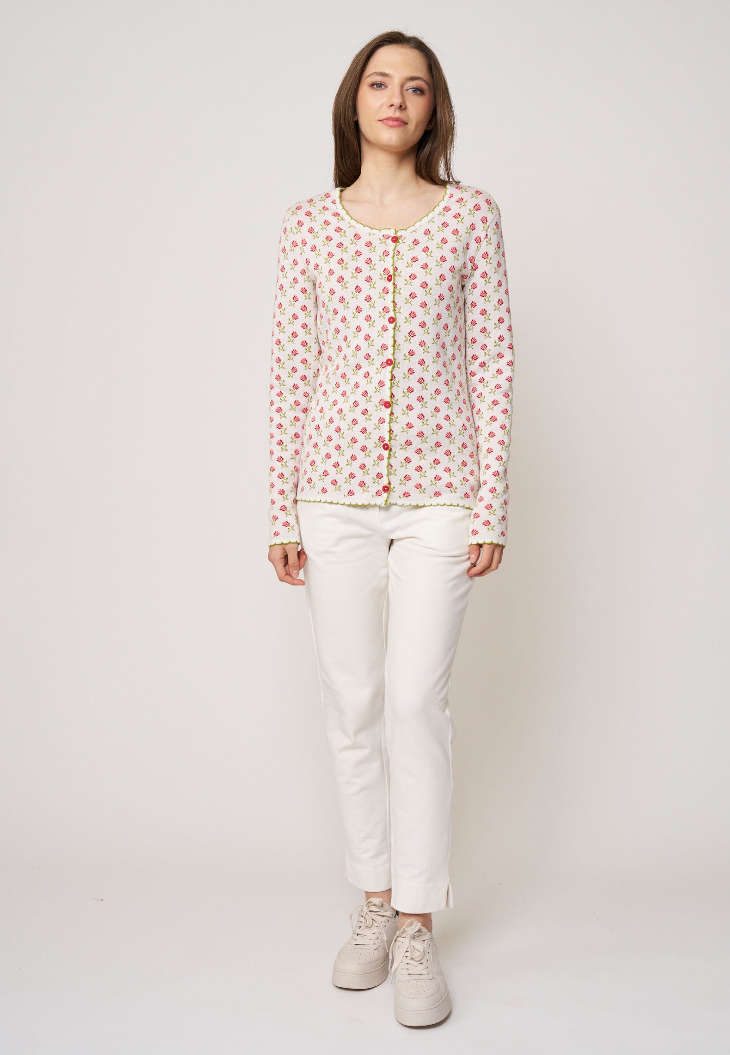 Strickjacke, Modell Lena