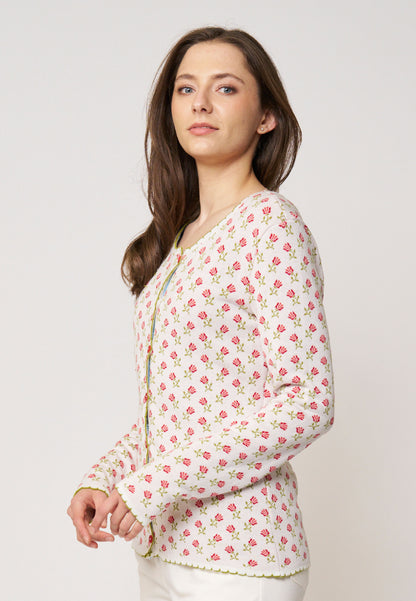 Strickjacke, Modell Lena