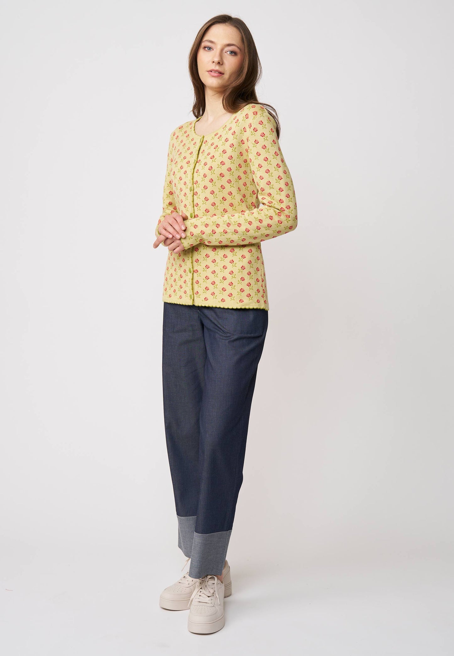 Strickjacke, Modell Lena