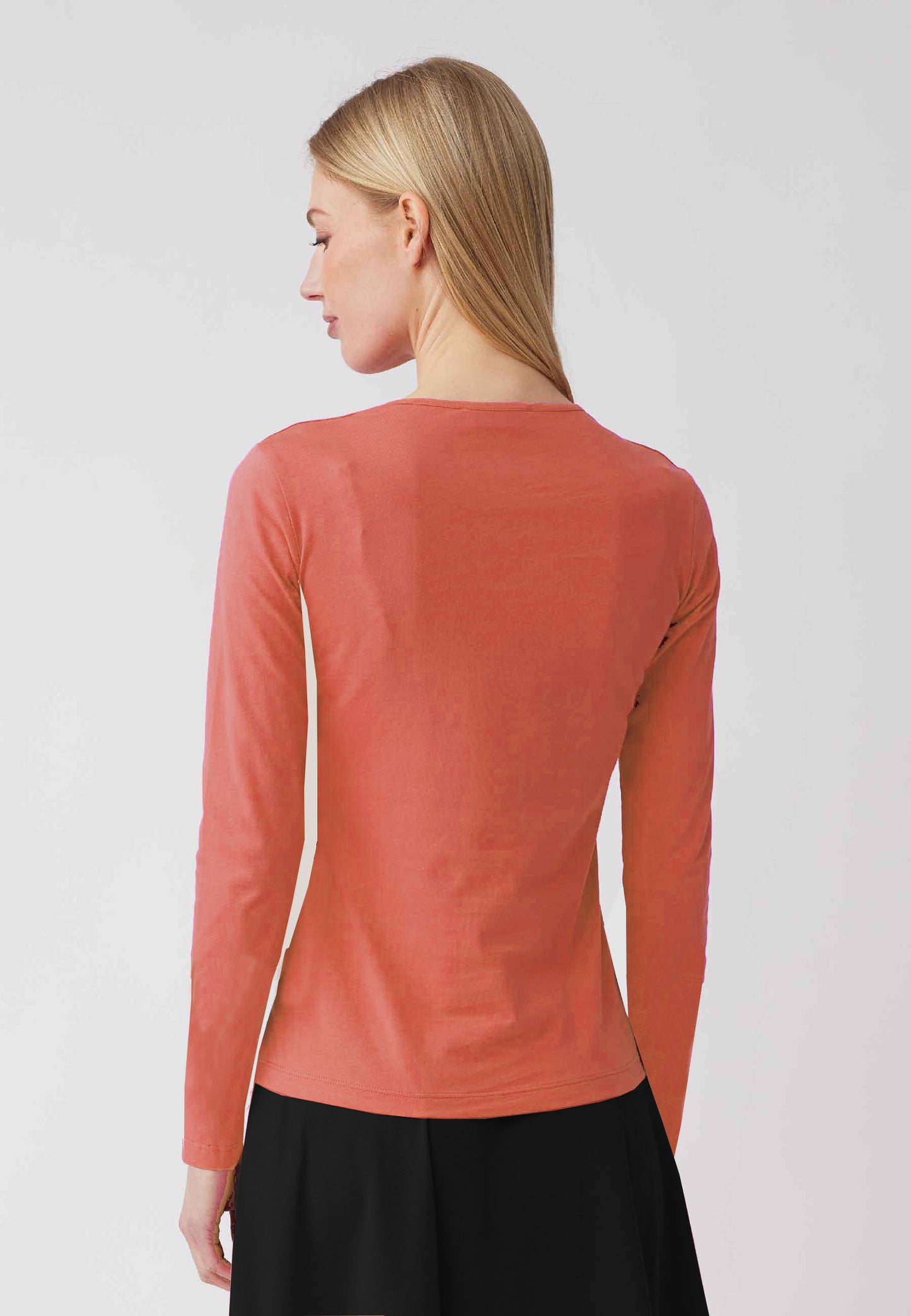 Chemise col V, modèle Mara