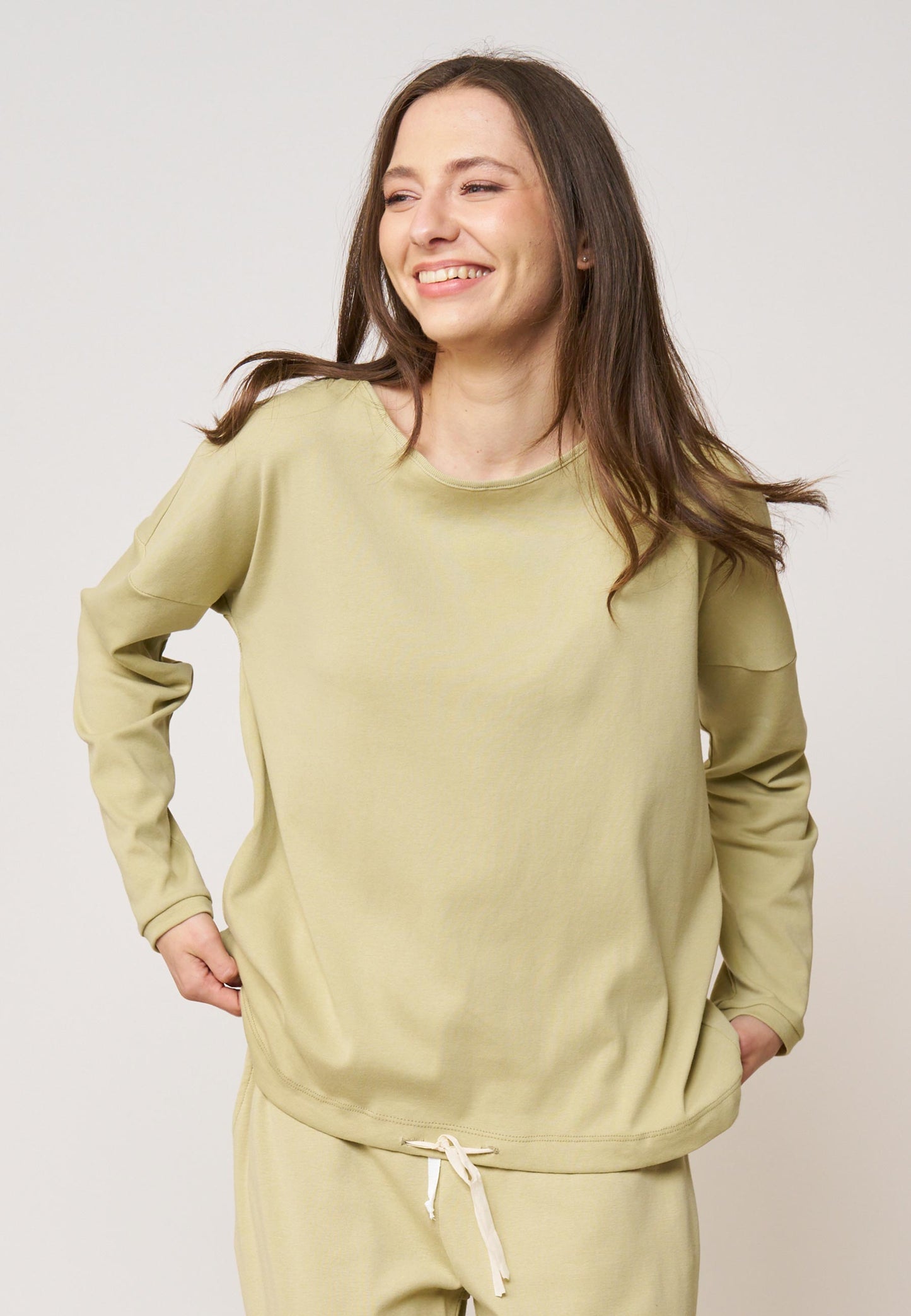 Long-sleeved sleep shirt, Ceres model